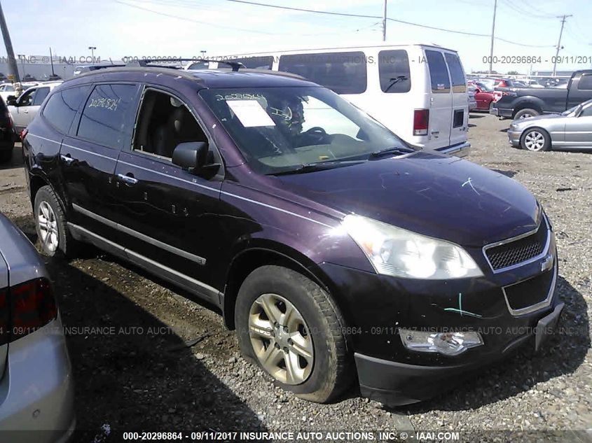 2009 Chevrolet Traverse Ls VIN: 1GNER13D59S151571 Lot: 20296864