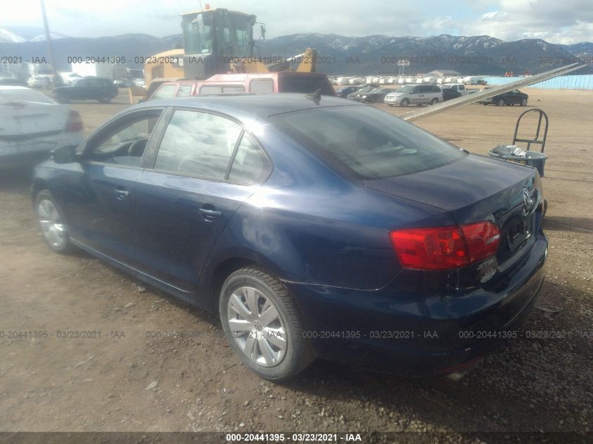 3VWD17AJ7EM300909 2014 Volkswagen Jetta Sedan Se