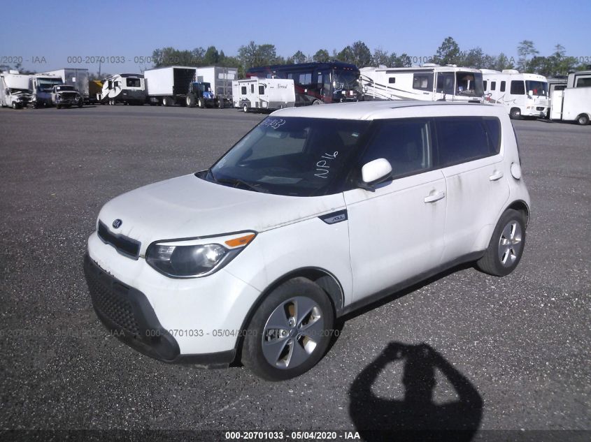 2016 Kia Soul Base VIN: KNDJN2A27G7250628 Lot: 20701033