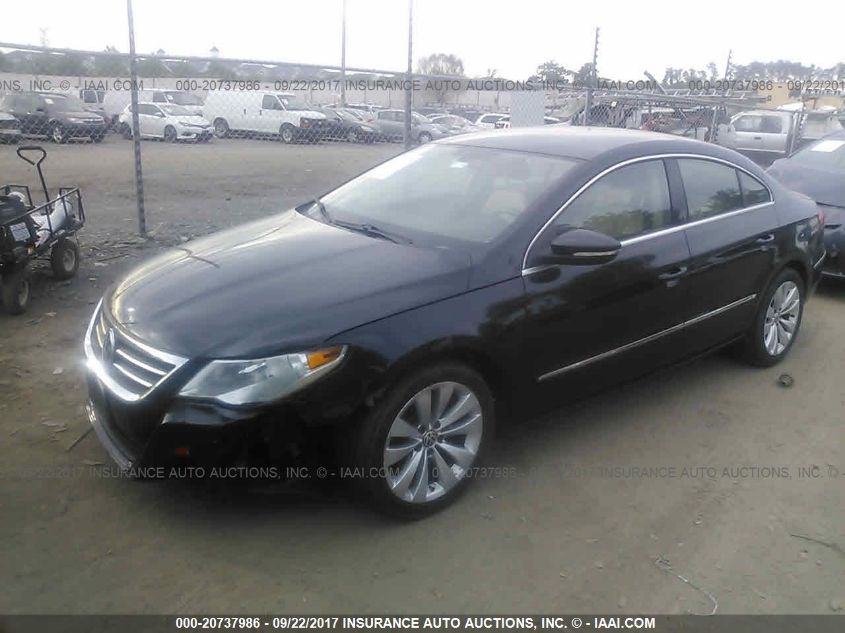 2012 Volkswagen Cc Sport VIN: WVWMP7AN0CE527785 Lot: 40704402