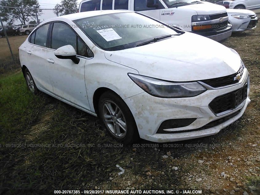 2016 Chevrolet Cruze Lt VIN: 1G1BE5SM1G7281453 Lot: 20767385