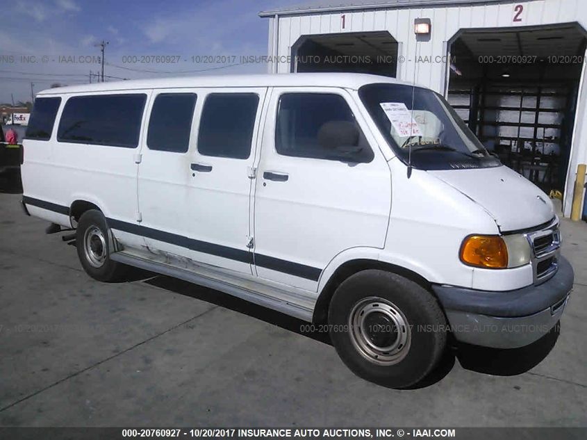 2001 Dodge Ram Wagon B3500 VIN: 2B5WB35Z51K534732 Lot: 20760927