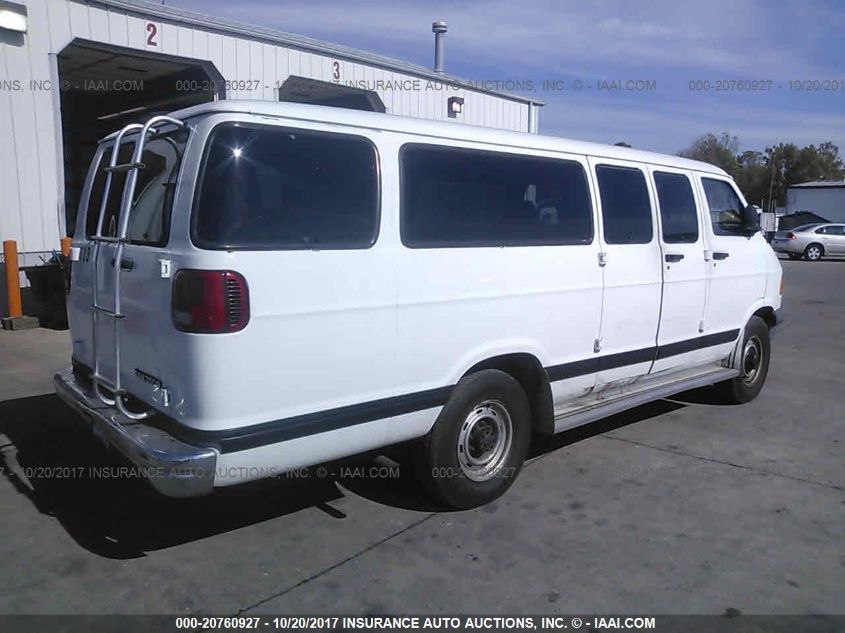 2001 Dodge Ram Wagon B3500 VIN: 2B5WB35Z51K534732 Lot: 20760927