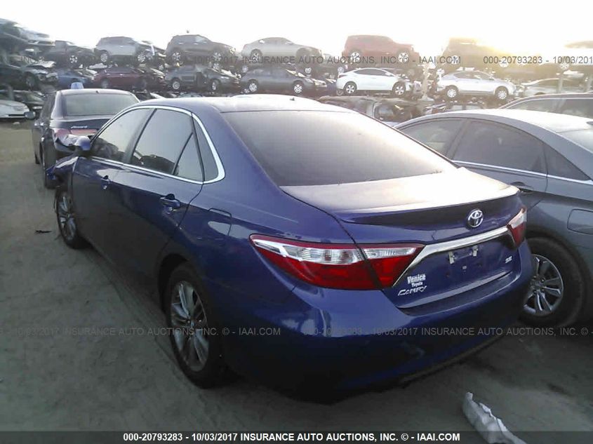 2016 Toyota Camry Se VIN: 4T1BF1FK6GU573733 Lot: 40704332