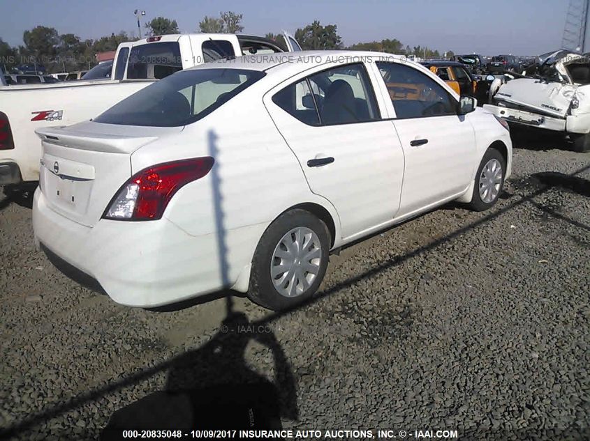 3N1CN7AP2HL837790 2017 Nissan Versa 1.6 S+