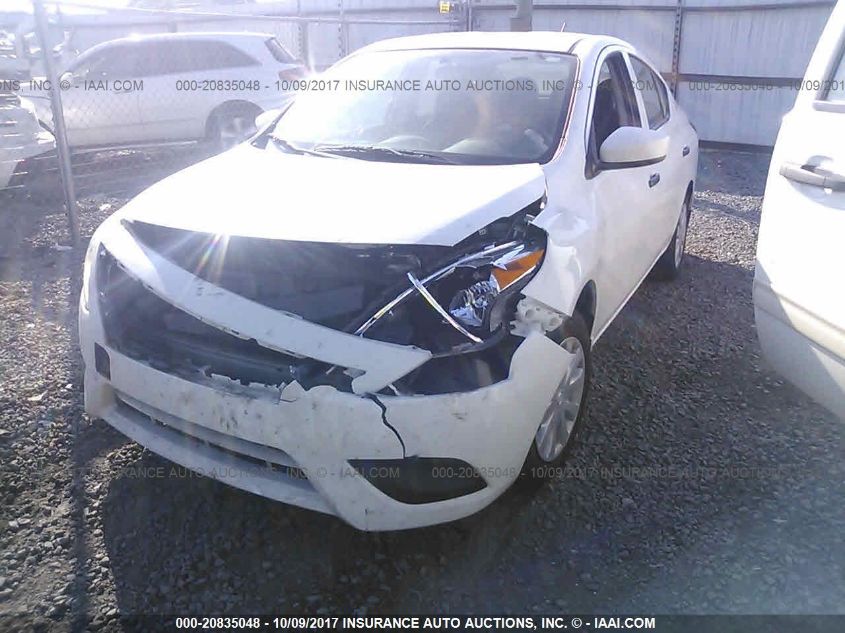 3N1CN7AP2HL837790 2017 Nissan Versa 1.6 S+