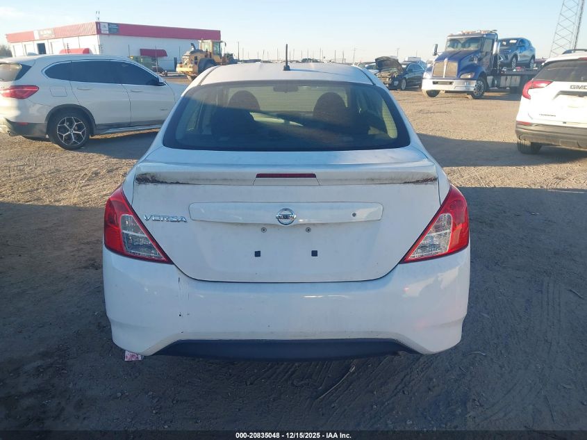 2017 Nissan Versa 1.6 S+ VIN: 3N1CN7AP2HL837790 Lot: 20835048