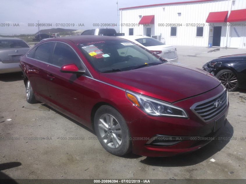 2015 Hyundai Sonata Se VIN: 5NPE24AF7FH145638 Lot: 20896394