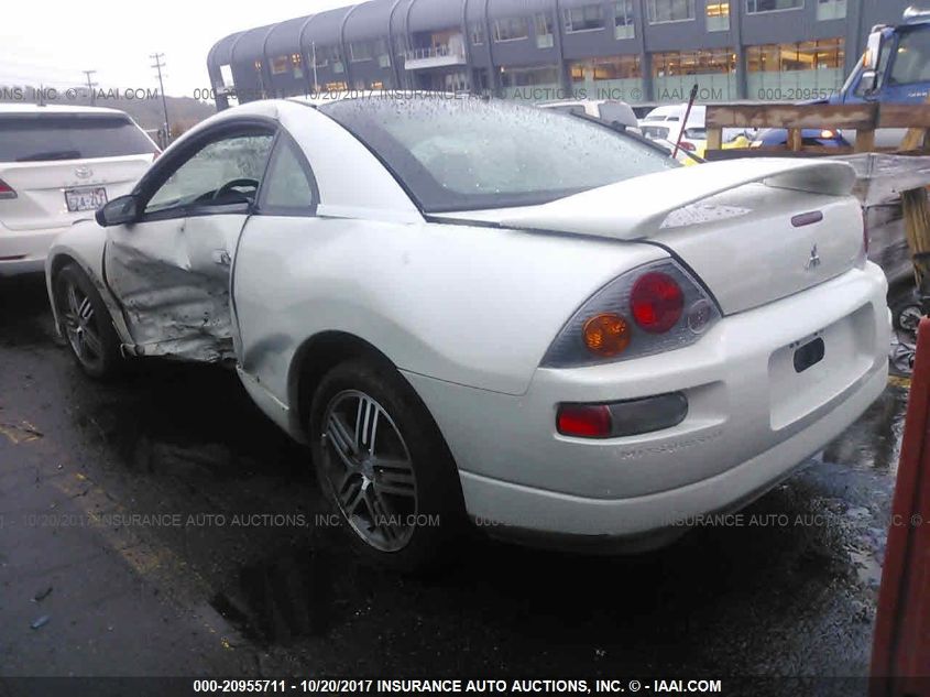 2005 Mitsubishi Eclipse Gts VIN: 4A3AC74H85E001604 Lot: 20955711