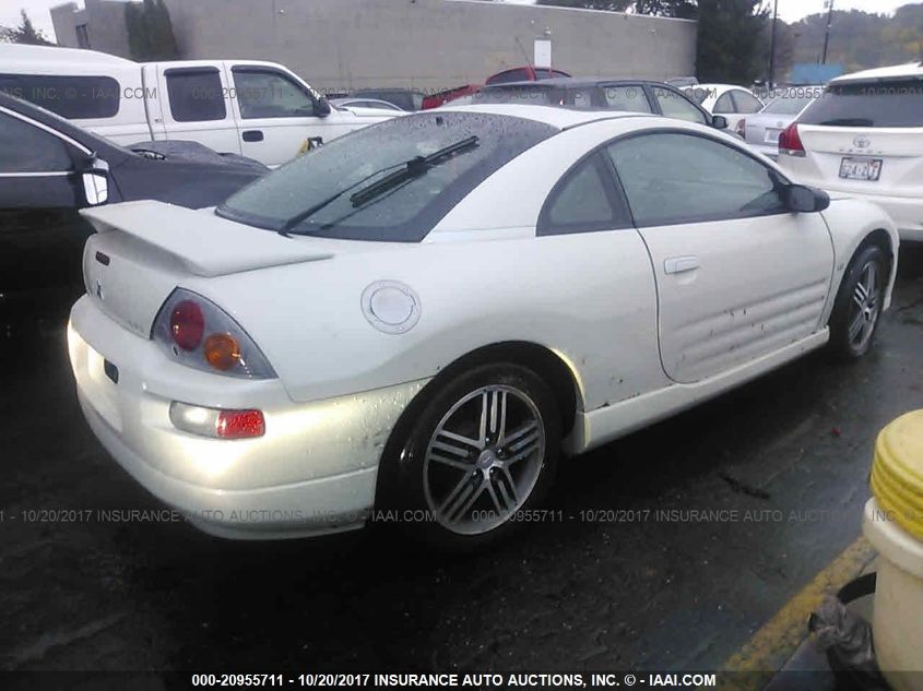 2005 Mitsubishi Eclipse Gts VIN: 4A3AC74H85E001604 Lot: 20955711