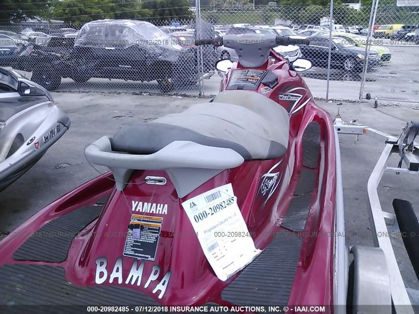 2013 Yamaha Waverunner VIN: YAMA1459E313 Lot: 20982485