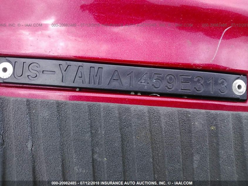 2013 Yamaha Waverunner VIN: YAMA1459E313 Lot: 20982485