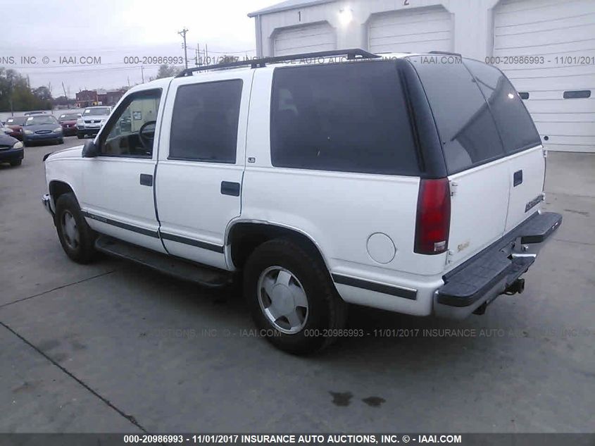 1999 Chevrolet Tahoe K1500 VIN: 1GNEK13RXXJ409277 Lot: 20986993