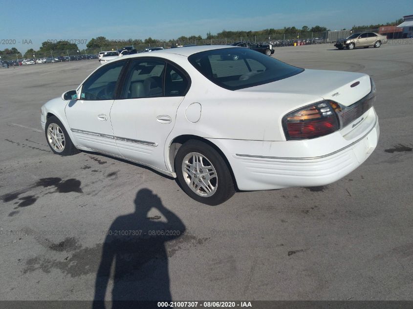 2000 Pontiac Bonneville Se VIN: 1G2HX54K5Y4269949 Lot: 21007307