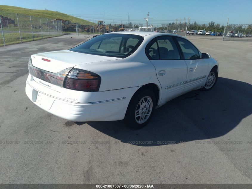 2000 Pontiac Bonneville Se VIN: 1G2HX54K5Y4269949 Lot: 21007307