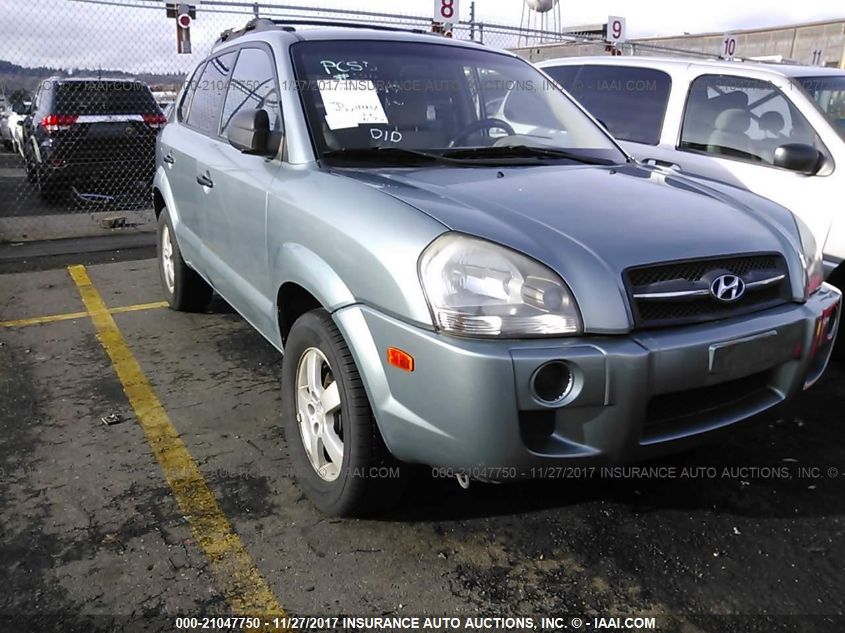 2005 Hyundai Tucson Gl VIN: KM8JM12B75U148509 Lot: 21047750