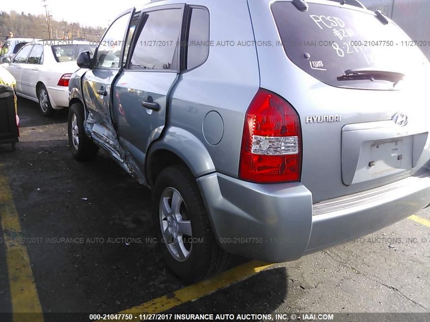 2005 Hyundai Tucson Gl VIN: KM8JM12B75U148509 Lot: 21047750