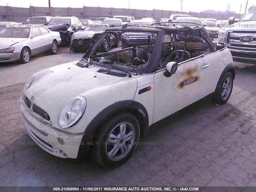 2007 Mini Cooper VIN: WMWRF33567TG17202 Lot: 21069994