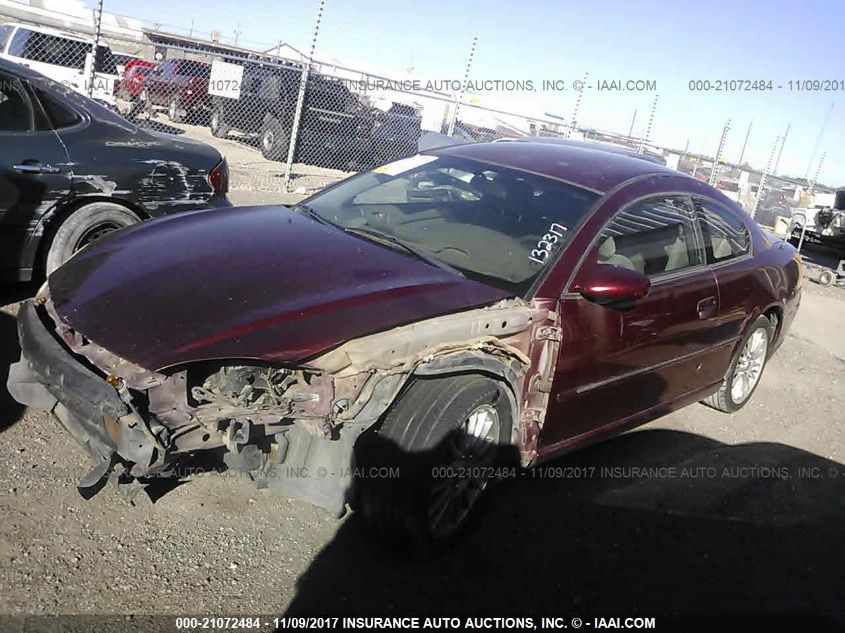 2004 Chrysler Sebring Limited VIN: 4C3AG52H24E132317 Lot: 21072484