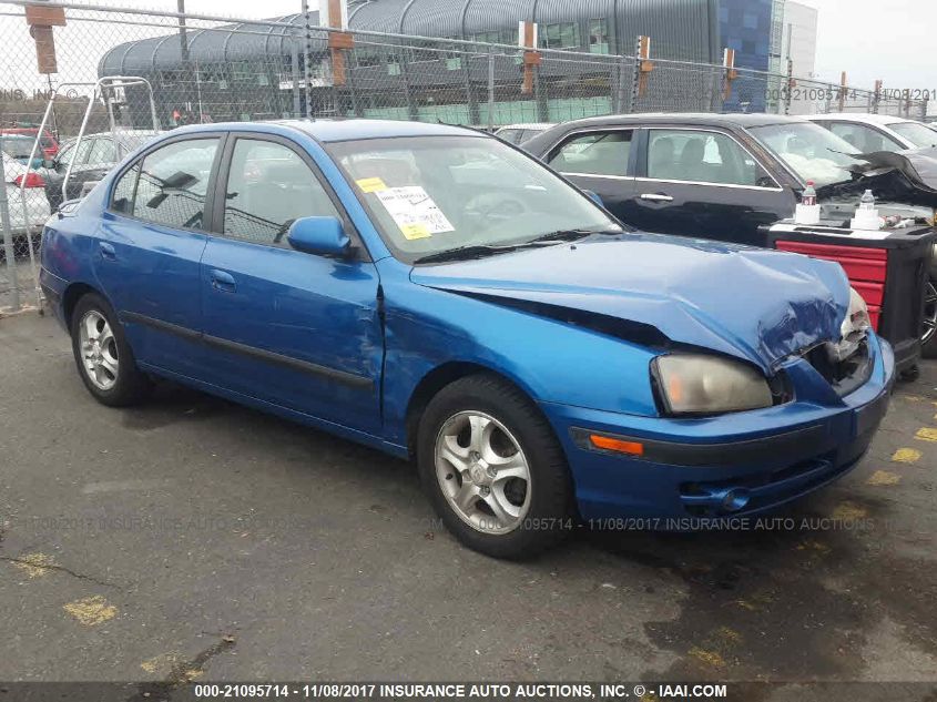 2004 Hyundai Elantra Gls/Gt VIN: KMHDN46D84U836685 Lot: 21095714