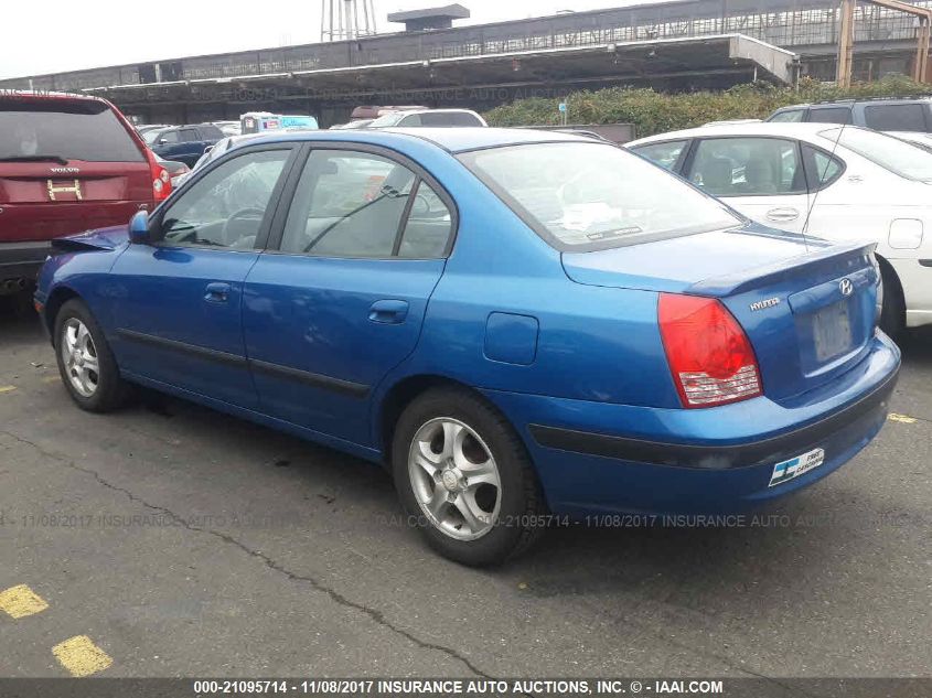 2004 Hyundai Elantra Gls/Gt VIN: KMHDN46D84U836685 Lot: 21095714