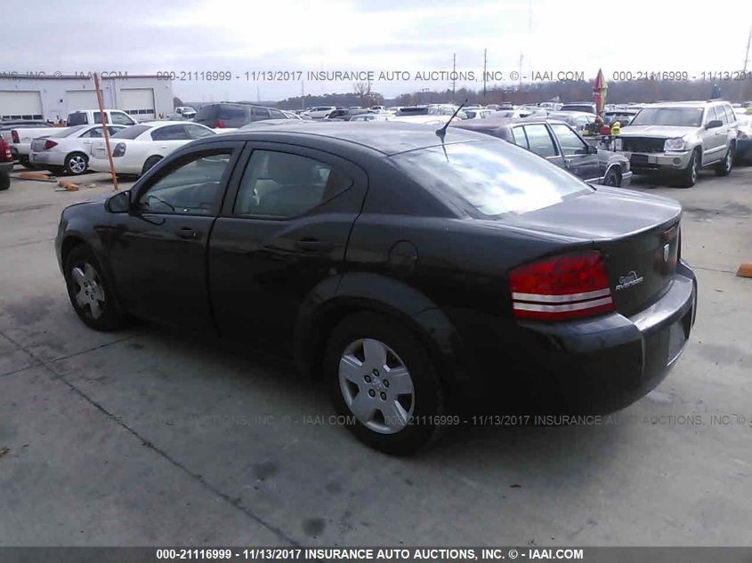 2008 Dodge Avenger Se VIN: 1B3LC46K48N537930 Lot: 21116999