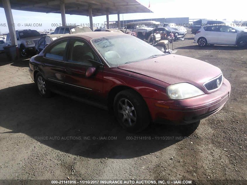 2001 Mercury Sable Ls VIN: 1MEFM53UX1G639973 Lot: 21141916