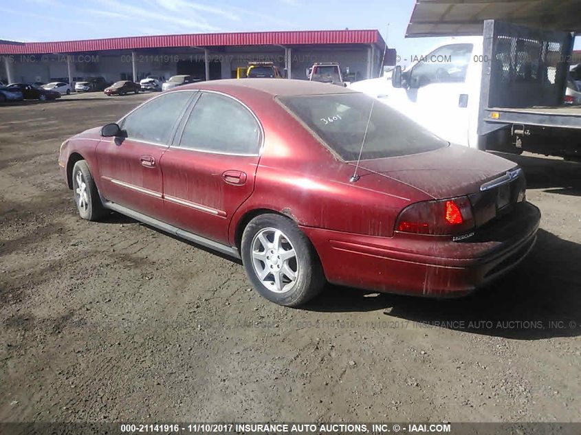 2001 Mercury Sable Ls VIN: 1MEFM53UX1G639973 Lot: 21141916