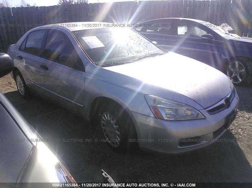 2007 Honda Accord 2.4 Vp VIN: 1HGCM56177A214729 Lot: 40704795