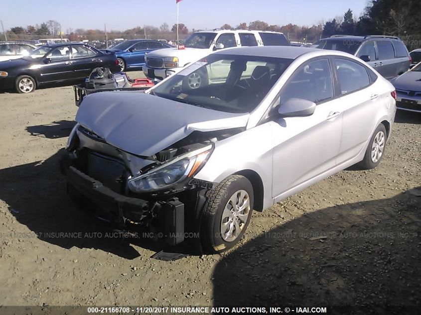 2015 Hyundai Accent Gls VIN: KMHCT4AE9FU908286 Lot: 21166708