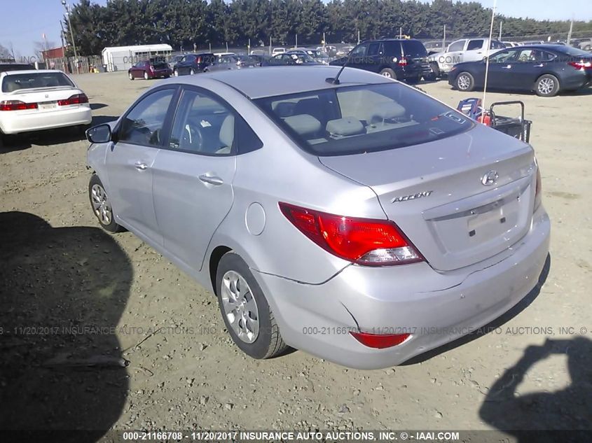 2015 Hyundai Accent Gls VIN: KMHCT4AE9FU908286 Lot: 21166708