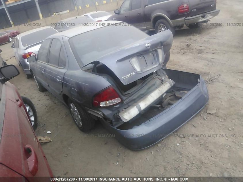 2000 Nissan Sentra Gxe/Xe VIN: 3N1CB51D3YL348480 Lot: 21267280