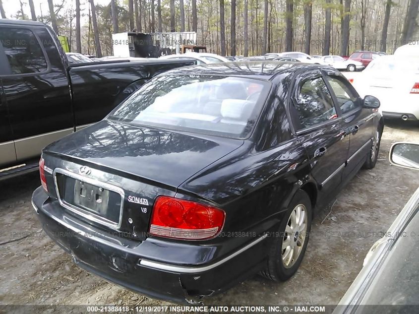 2004 Hyundai Sonata VIN: KMHWF35H84A930233 Lot: 21388418