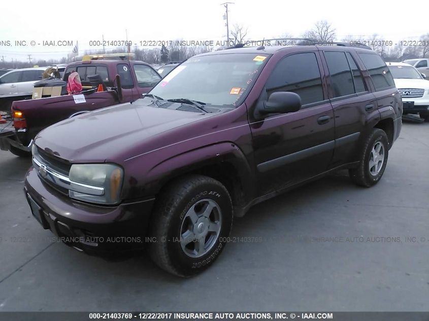 2005 Chevrolet Trailblazer Ls/Lt VIN: 1GNDT13S452110869 Lot: 21403769