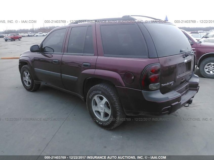 2005 Chevrolet Trailblazer Ls/Lt VIN: 1GNDT13S452110869 Lot: 21403769