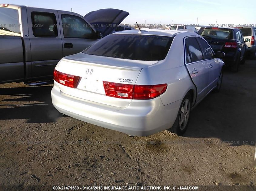 2005 Honda Accord Hybrid Ima VIN: JHMCN36405C003446 Lot: 21471580