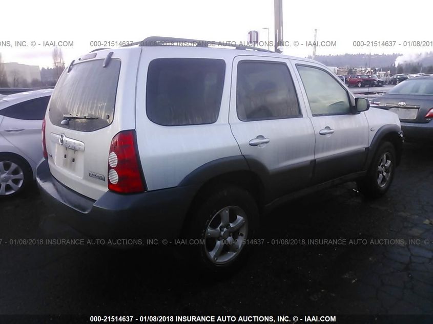 2005 Mazda Tribute I VIN: 4F2YZ02Z85KM54934 Lot: 21514637