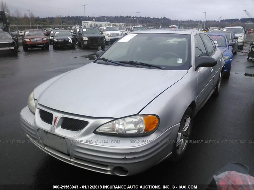 2002 Pontiac Grand Am Se1 VIN: 1G2NF52F32C255802 Lot: 21563943