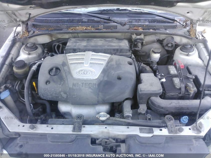 2004 Kia Rio VIN: KNADC125346315589 Lot: 21595846