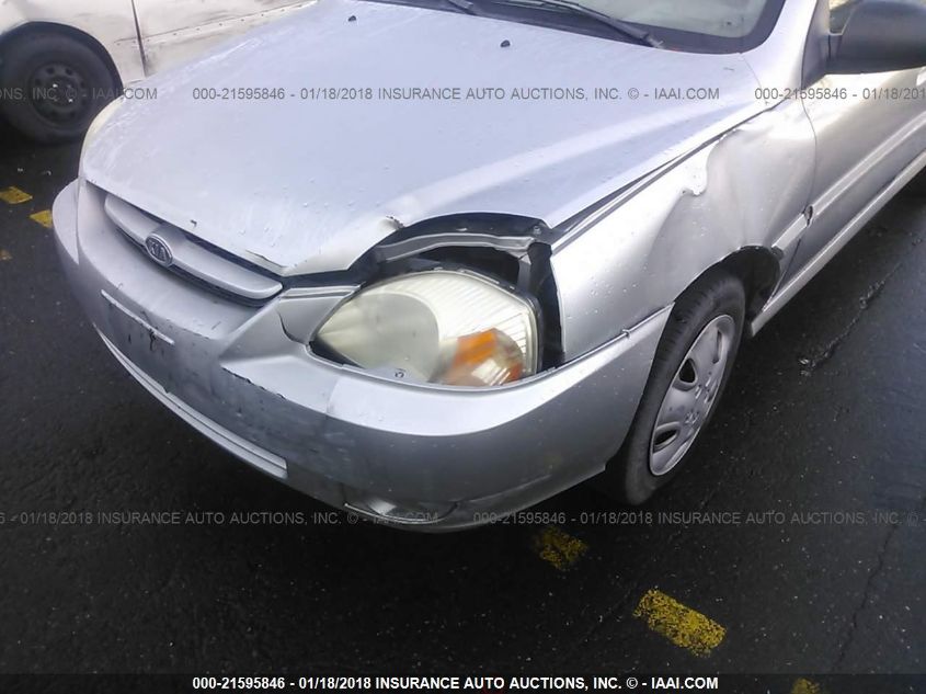 2004 Kia Rio VIN: KNADC125346315589 Lot: 21595846