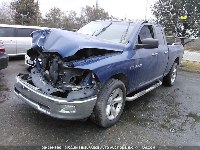 2009 Dodge Ram 1500 Slt/Sport/Trx VIN: 1D3HB18T39S770915 Lot: 21648693