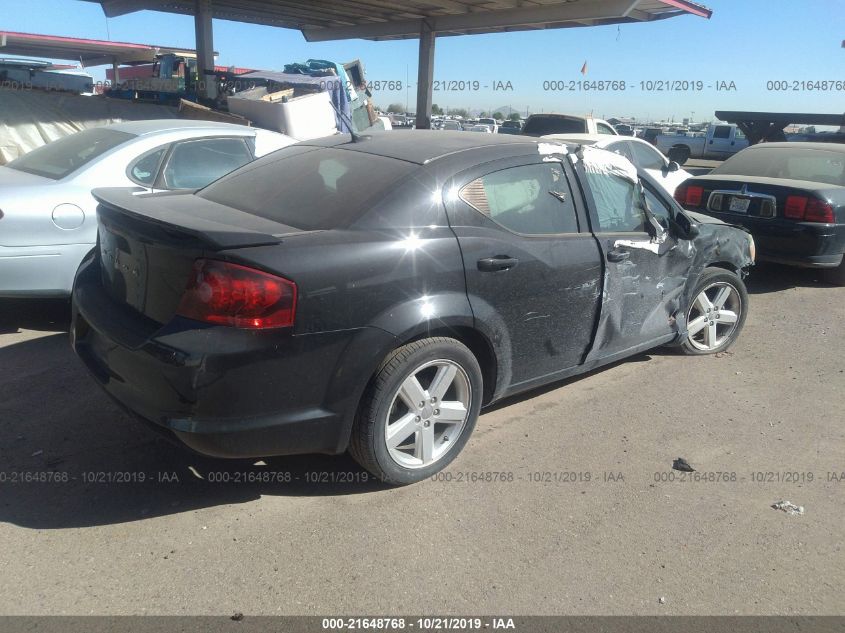 2012 Dodge Avenger Sxt VIN: 1C3CDZCB8CN161520 Lot: 21648768