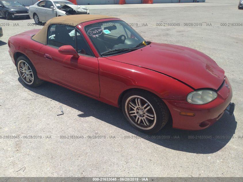 2001 Mazda Mx-5 Miata Ls VIN: JM1NB353310200943 Lot: 21633045