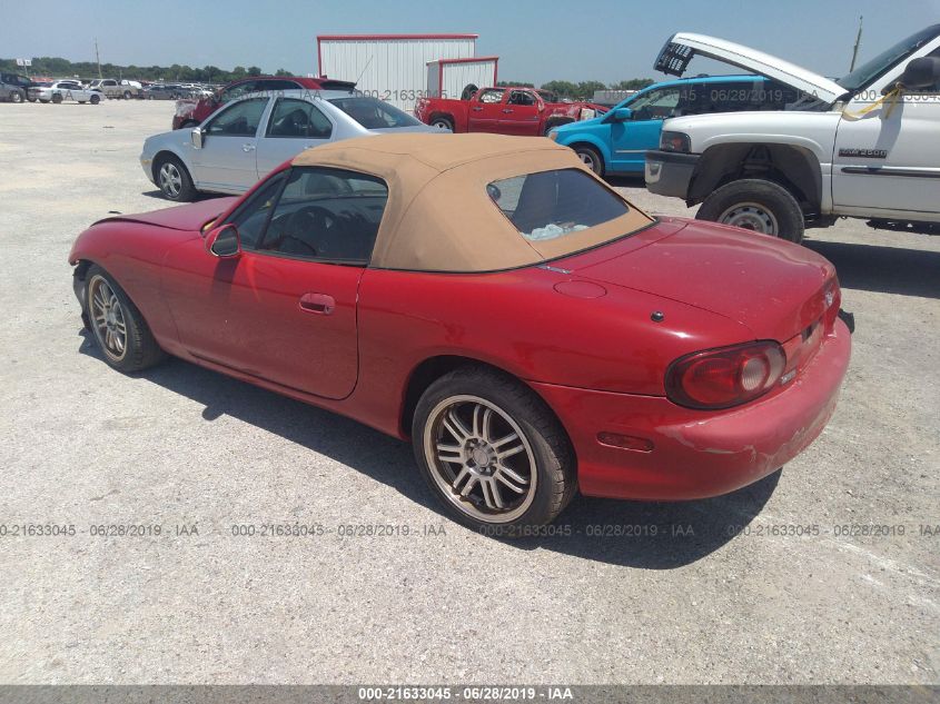 2001 Mazda Mx-5 Miata Ls VIN: JM1NB353310200943 Lot: 21633045