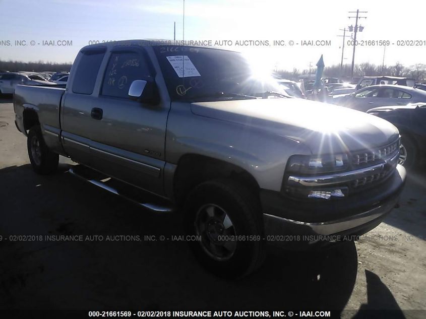 1999 Chevrolet Silverado K1500 VIN: 2GCEK19T6X1259514 Lot: 21661569