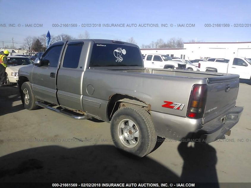 1999 Chevrolet Silverado K1500 VIN: 2GCEK19T6X1259514 Lot: 21661569