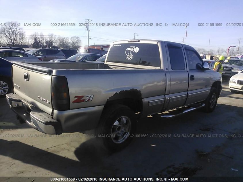 1999 Chevrolet Silverado K1500 VIN: 2GCEK19T6X1259514 Lot: 21661569