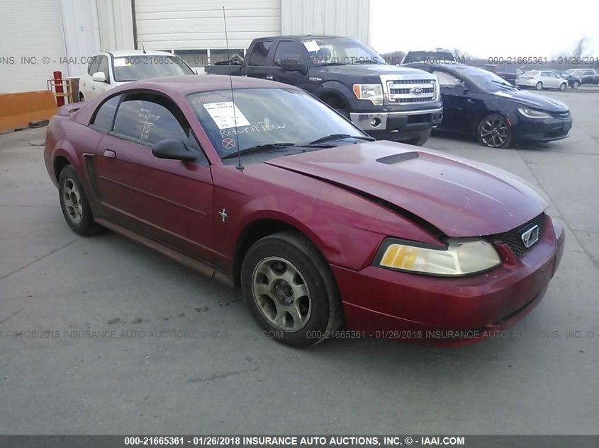 2000 Ford Mustang VIN: 1FAFP4048YF258281 Lot: 21665361