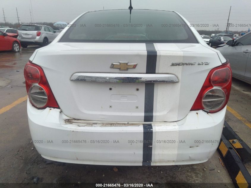 2012 Chevrolet Sonic Ltz VIN: 1G1JE5SH5C4100946 Lot: 21665476