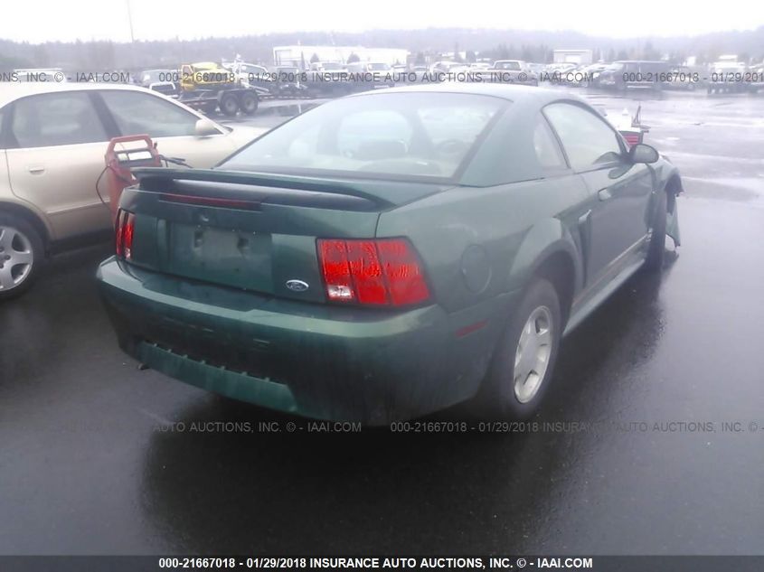 2000 Ford Mustang VIN: 1FAFP4045YF158624 Lot: 21667018